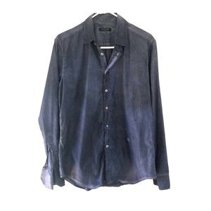 Nero Gairdini Striped Button Down